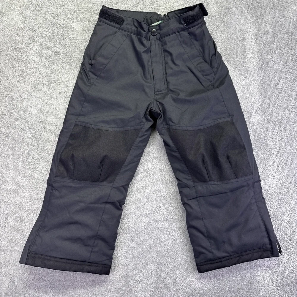LL Bean Kids Cold Buster Ski Snow Pants Black‎ Size Size 4 Snowboard Excellent